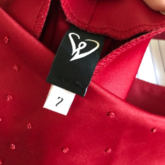 Sexy red one strap slit maxi dress - Picture 7 of 7